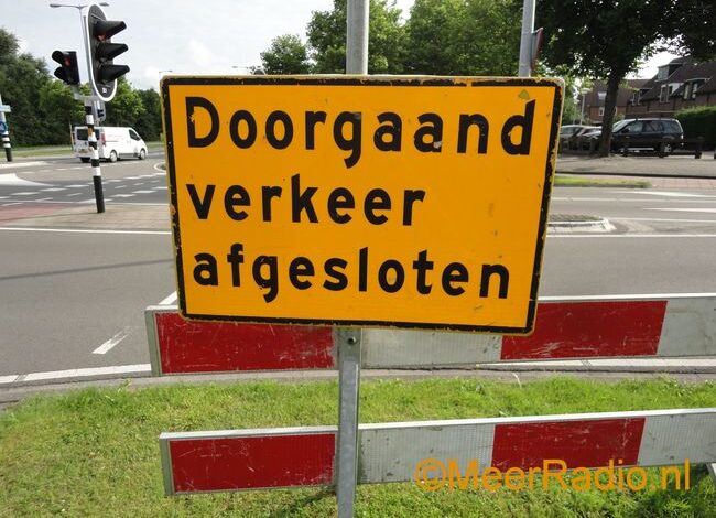 Leimuiderbrug afgesloten wegens werkzaamheden