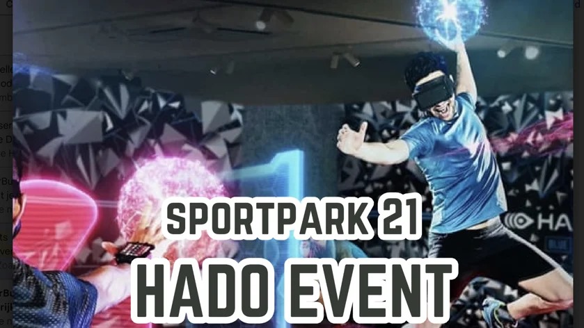 Kennismaken met ‘technosport’ HADO