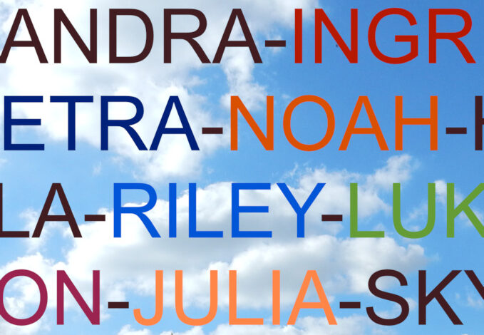 Populairste kindernamen van 2023